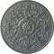Ekena Millwork Versailles Ceiling Medallion (Fits Canopies up to 3 1/4"), Hand-Painted Platinum, 33"OD x 1 3/4"P CM33VEPLS - alternate 1